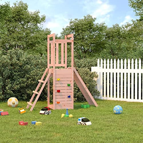 Spielturm mit Kletterwand, Xichuzi Spielplatz Outdoor, Klettergerüst Outdoor, Spielhaus Garten, Spielplatz Outdoor Garten, Garten Spielgeräte, Massivholz Douglasie
