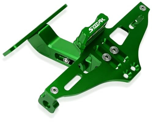 CHLKEAMEE Motorcycle license plate holder Motorbike Adjustable Bracket Licence Plate For B&M&W S1000RR S1000 RR S 1000 RR 2010-2014 2013 2012 2011(6)