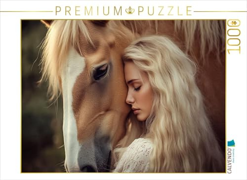 CALVENDO Puzzle EIN Motiv aus dem Kalender Pferde und Seelensprüche | 1000 Teile Lege-Größe 64 x 48 cm Foto-Puzzle für glückliche Stunden