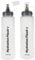 Luthando Faltbare Trinkflasche, 2 Stück 500ml Soft Flask, Ultraleichte Auslaufsichere Sportflasche, BPA-Frei Wasserflasche für Camping, Outdoor, Wandern, Laufen, Marathon