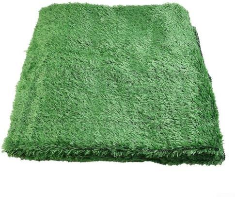 Filteilect Tappeto in erba artificiale, spessore 2 cm, verde, tappeto erboso sintetico per giardino, paesaggistica, parco giochi, balcone, decorazione per interni ed esterni, 200 x 200 cm, PP PE