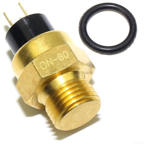 Motorcycle Cooling Fan Temperature Switch, For M16X1 5 Bolt Size, Water Tank Radiator Fan Switch Sensor For EXC And Factory Racing
