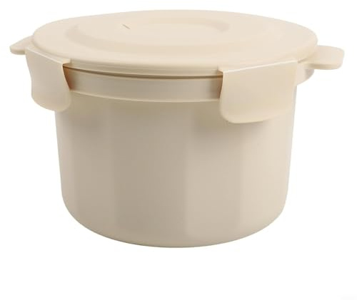 Bildeemait Microwave Rice Cooker for Vegetables Prepare Soups Cook Pasta, Plastic Plastic Rice Cooker
