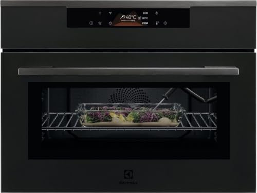 KVLBE08WT - Forno da Incasso Elettrico Ventilato con Microonde e Grill 44 Litri Wifi Nero Classe Energetica A