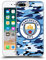 Head Case Designs Officially Licensed Manchester City Man City FC Blue Moon Badge Camou Soft Gel Case [Military Grade Protection] Compatible With Apple iPhone 7 Plus/iPhone 8 Plus
