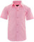 Gillsonz A0 - Chemise de fête pour enfant - Repassage facile Manches courtes 9 couleurs Taille 86-158, Rose, 128/134 cm