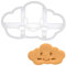 emporte-pièce nuage souriant, 1 pièce en plastique de Bakerlogy