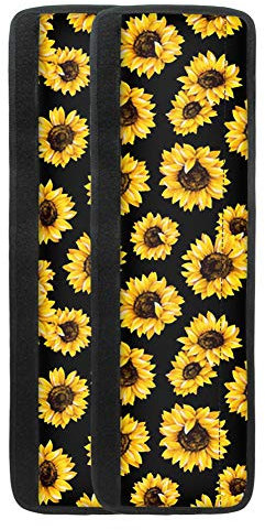 KUIFORTI Lot de 2 housses antidérapantes pour poignée de porte de réfrigérateur Motif tournesol Jaune