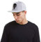 Cotton Soul Marvel Punisher Skull Snapback Cap One Size, grau, Einheitsgröße
