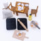 Wichtel Zubehör, 1/12 Wichtel Set Wichtelzubehör Küche Miniatur Backset Wichtel Zubehör Weihnachten Mini Puppenhaus Zubehör Feengarten Zubehör