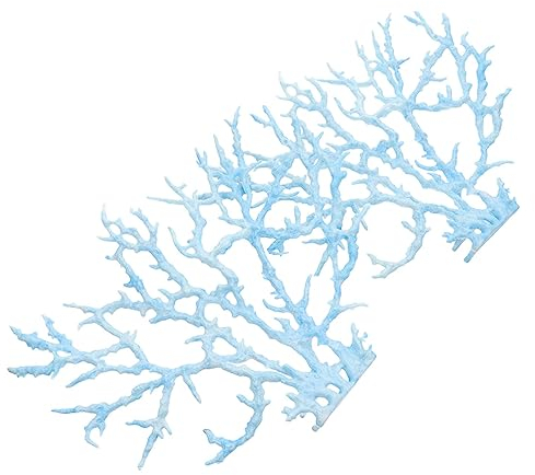 POPETPOP 1stk Künstliche Künstliche Koralle Korallen Für Aquarien Blaue Koralle Zerkleinerte Korallen Für Meerwasseraquarien Dekorationen Für Aquarien Korallenornament Plastik Aquarium Sole