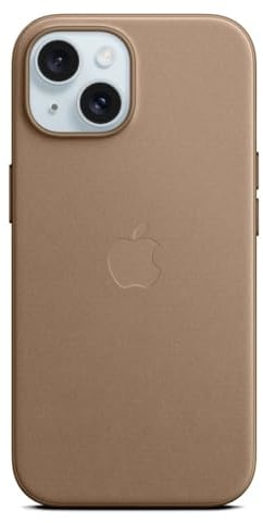 Apple iPhone 15 Feingewebe Case mit MagSafe – Taupe 