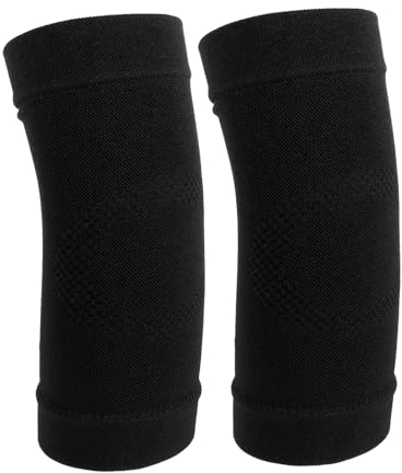COMNICO Elbow Brace Compression Sleeve Nylon Tennis Golfers Elbow Joint Support Sports Protection Arm Support Sleeves Pain Relief Pads for Women Men (Black)
