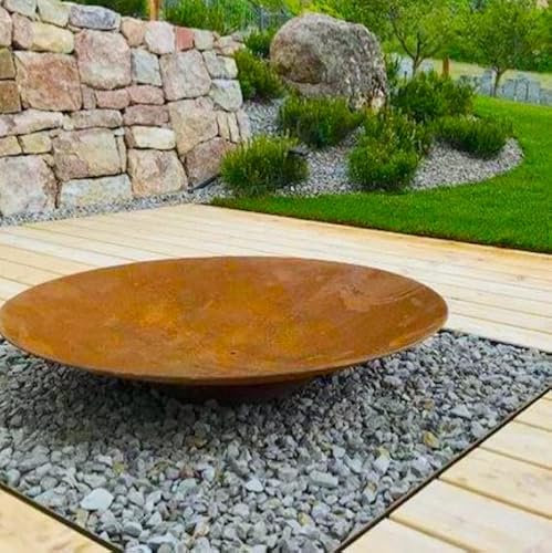 Braciere da esterno in acciaio corten (Diametro cm 60)