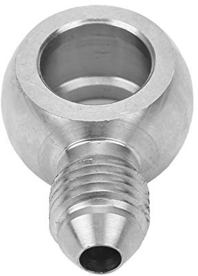 Stainless Steel an-4 Adapter Practical Fitting Accessory Fit for M12 Banjo Bolts,Manufacturer Part Number: AN-06-5 / 16B,Other Accessories