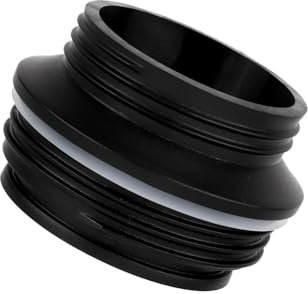 PEUTIER Bottle Adapter, Plastic Water Bottle Adapter Bottle Lid Adapter for Cirkul to Yeti Rambler 12 18 26 36 46 64 oz (Black)