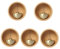Mikikit 5pcs Door Bell Chime Door Opening Bell Doorbell Chime Safety and Confidence Enhancer