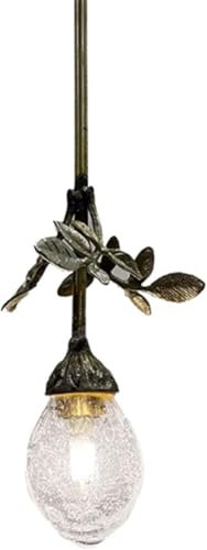 Lampe de chevet en verre soufflé à la main minimaliste nordique, lampe de chevet moderne et créative, lampe suspendue pour îlot de cuisine en vigne, lustre en métal du milieu du siècle pour salle à m