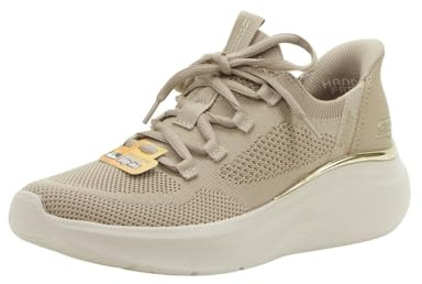Skechers Bobs B Love True Delight-Sneaker für Damen, Taupe Engineered Knit, 38 EU
