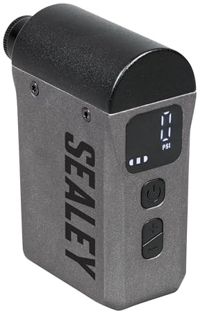 Sealey Mini Digital Bike Pump, Portable Electric Pump with Gauge, 120spi, Bicycle Pump, Rechargeable - CTI100