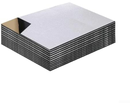 Schallschutz-Pads für Autos, für Türen, Motorhaube und Kofferraum, feuerfest und wasserdicht, 250 x 180 x 5 mm, 20 Stück