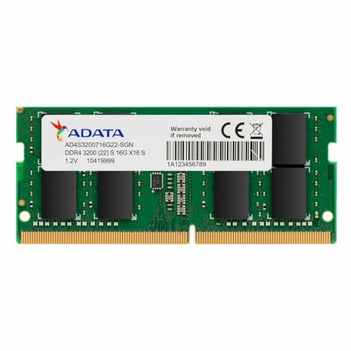 ADATA 8GB DDR4 3200MHz SO-DIMM Laptop RAM – Premier Series – PC4-25600/21300 – 260Pin – CL19 – Hochleistungs Notebook Arbeitsspeicher – Perfekt passend – 10 Jahre Garantie, Premium Hynix Chips