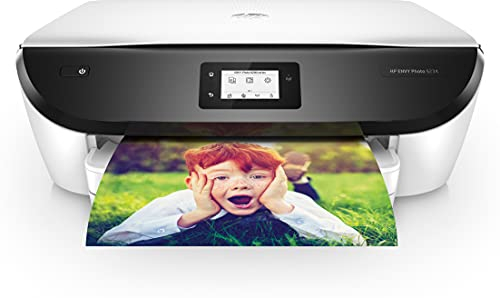 HP Envy Photo 6234 K7S21B, Impresora Multifunción Tinta A4, Color, Imprime, Escanea y Copia, Wi-Fi, USB 2.0, HP Smart App, Incluye 7 Meses del Servicio Instant Ink, Blanca y Negra