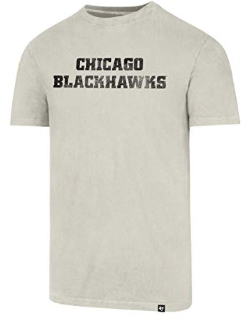 '47 NHL T-Shirt Chicago Blackhawks Inkblock Flatiron Brand Eishockey (M)