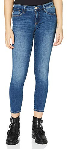 Mavi Damen Adriana Jeans, deep Shaded, 34 W/36 L