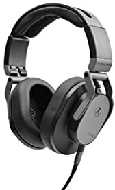 Austrian Audio Hi-X55 Kopfhörer, ohrumschließende Studio Kopfhörer (hoher Komfort durch Slow-Retention-Ohrpolster, maximale Flexibilität, 3,5 mm Klinkenanschluss, inkl. Adapter auf 6,3 mm), Schwarz