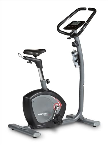Flow Fitness Turner DHT500 Ergometer – 8 Widerstandsstufen – Magnetisches Widerstandssystem – 10 kg Schwungrad – Niedriger Einstieg – Herzfrequenzsensoren