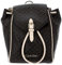 Calvin Klein Drawstring Backpack with Flap Brown Mono Mix