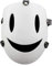 High-Rise Invasion Cosplay Maske Anime Scharfschütze Weiß Lächeln Maske High-Rise Invasion Cosplay Kostüm Harz Integral Helm Horror Kopfbedeckung, Halloween Cosplay Charakter Party Kostüm Requisiten