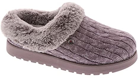 Skechers Women's Keepsakes Ice Angel Slipper, Purple, 4 UK