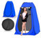 TUKAILAI Tenda da Bagno Pop-Up Portatile Protezione UV, Tenda da Doccia Esterno per Campeggio Spiaggia WC, Tenda da Doccia riparo dal sole 150 * 150 * 190CM (Blu)