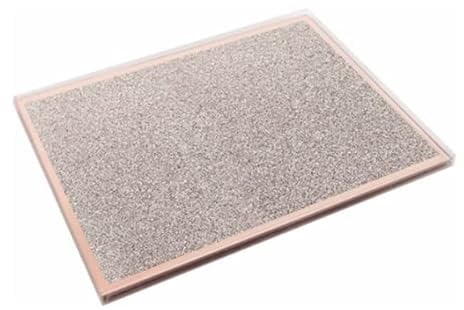 Deenz Pack Of 4 Rose Gold Sparkle Placemats Home Decorative Stylish Design Elegant For Kitchen Table