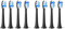 WANGMUMU Elektrische Zahnbürstenköpfe Ersatzköpfe kompatibel for Fairywill P11 T9 P80 4St Going (Color : AE-PW11x2)