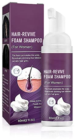 Keeplus' KERA'GRO Haar-Revive Foam Shampoo, Haarwachstum & Anti Haarausfall für Frauen & Männer