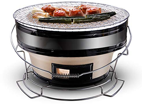 KANBUN four de cuisson au carbone Commercial rétro poêle maison extérieur BBQ boue rôti viande gril Charbroiler outil casserole Double the comfort