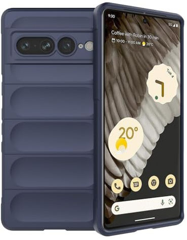 betterfon Handyhülle kompatibel mit Google Pixel 7 Pro | TPU Silikon Bumper Case | Outdoor Schutzhülle mit Stoßschutz | Blau