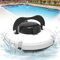 CHUNTIANMEI Aspirateur De Piscine Intelligent Robot sans Fil Skimmer De Pool avec Fonction De Stationnement Automatique Nettoyage Piscine 120 Min Temps Fonctionnement Batterie Rechargeable,White