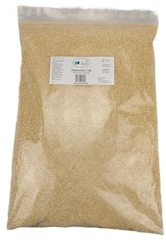 Sala Reinlecithin Sojalecithin Granulat E322 GMO frei konv. 1000 g (1 kg Beutel)