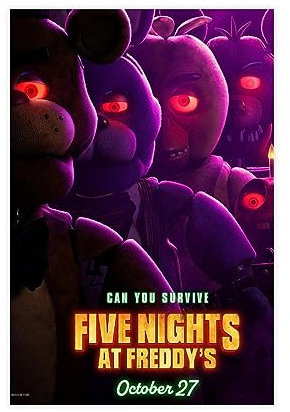 THNIKK Five Nights at Freddy's Videospiel-Abdeckung, Wanddekoration, Poster, Leinwand, Poster, Wandkunst, Dekor, Bild, Gemälde für Wohnzimmer, Schlafzimmer, Dekoration, ungerahmt, 30 x 45 cm