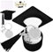 Amycute Regalo Laurea Donna Uomo, Set Regali Laurea con Idee Cofanetto Regalo Cappello Laurea, Portachiavi Laurea, Biglietto Laurea, Laurea Gadget per Regalo Laurea