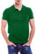 Love My Fashions® Mens Polo Shirts Short Sleeves & Knitted Collar, Regular Fit, Casual Plain Cotton T-Shirt for Men Bottle Green
