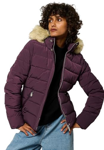 Kaporal DIBBY Parent, Veste pour Femme, Coupe Regular, XXL Modèle Mibby, Couleur Deep Purple, Taille