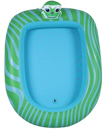 ibasenice Piscina Hinchable Inflable para Juguete De Piscina Diseño De PVC Duradero para Césped o Jardín