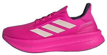 adidas Women's Ultraboost 5X Running Sneaker, Shock Pink/Wonder Quartz/Aurora Plum, 10.5 UK