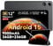 OSCAL AI Tablet 12 Zoll Android 15 Pad 100, 120 Hz Tablets, 36GB + 256GB (2TB TF), Dual SIM + 5GWiFi Tablets mit Stift, Octa-Core Gaming Tablet, 9000 mAh Akuu/Face ID/GPS/Widevine L1/Hülle（2025）