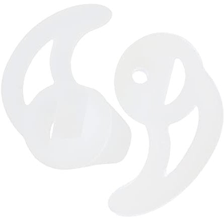 SWOOMEY 1pair Silicone Ear Mold Earbud Tips Comfortable Replacement for Acoustic Coil Tube Earpiece Premium Quality Noise Isolation Fit for Long Wear